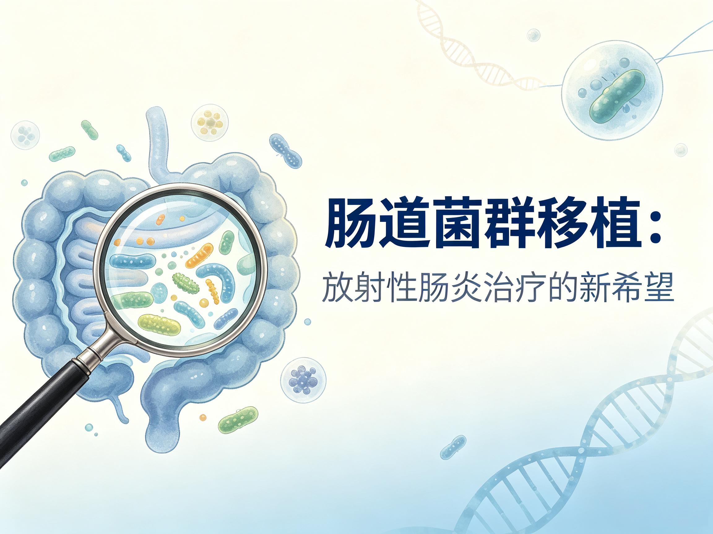 新疆|第3期 肠道菌群移植：放射性肠炎治疗的新希望
